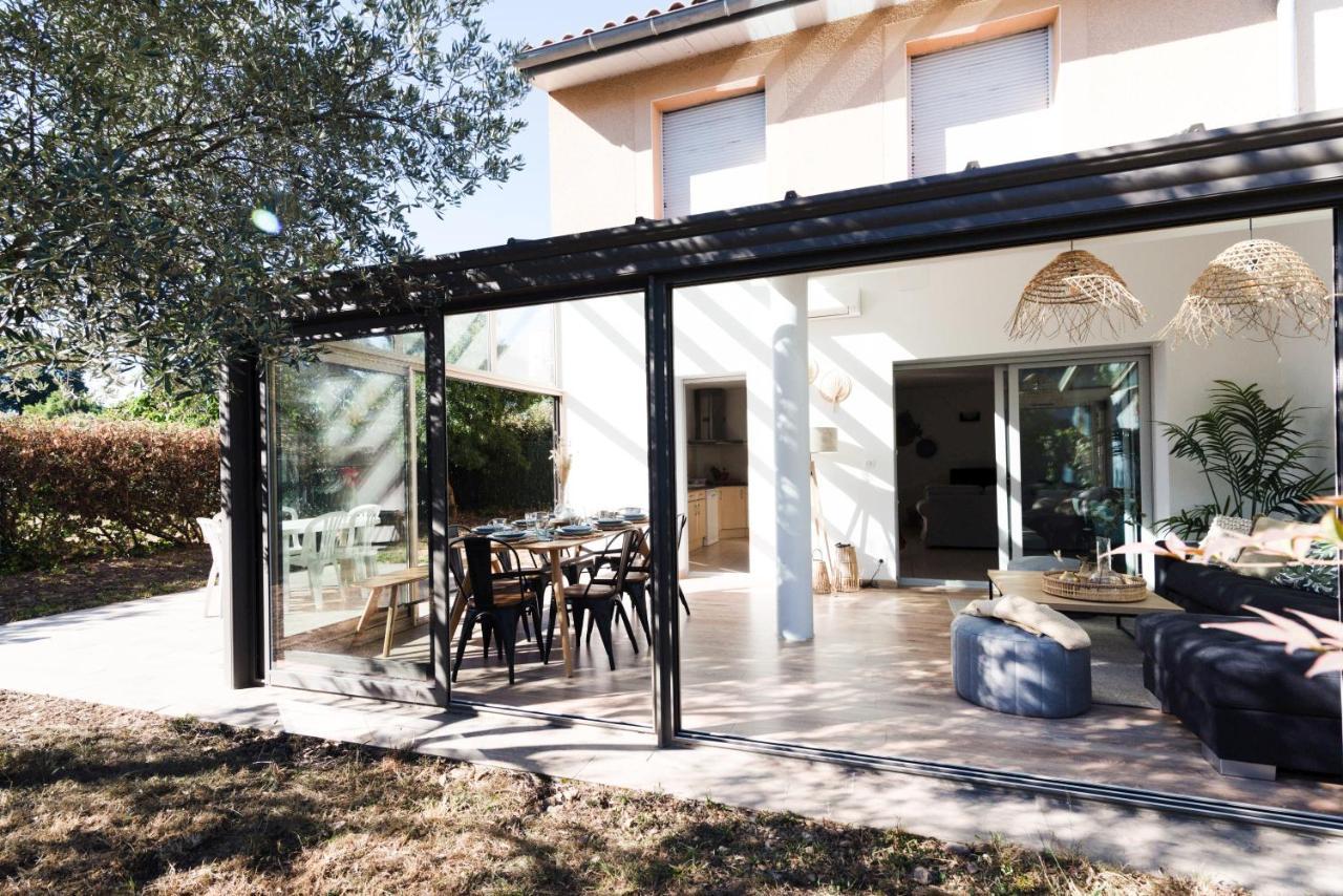Guilhermy - Maison Contemporaine Avec Jardin トゥールーズ エクステリア 写真