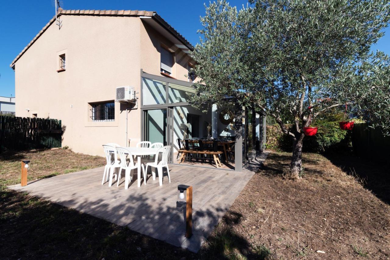 Guilhermy - Maison Contemporaine Avec Jardin トゥールーズ エクステリア 写真